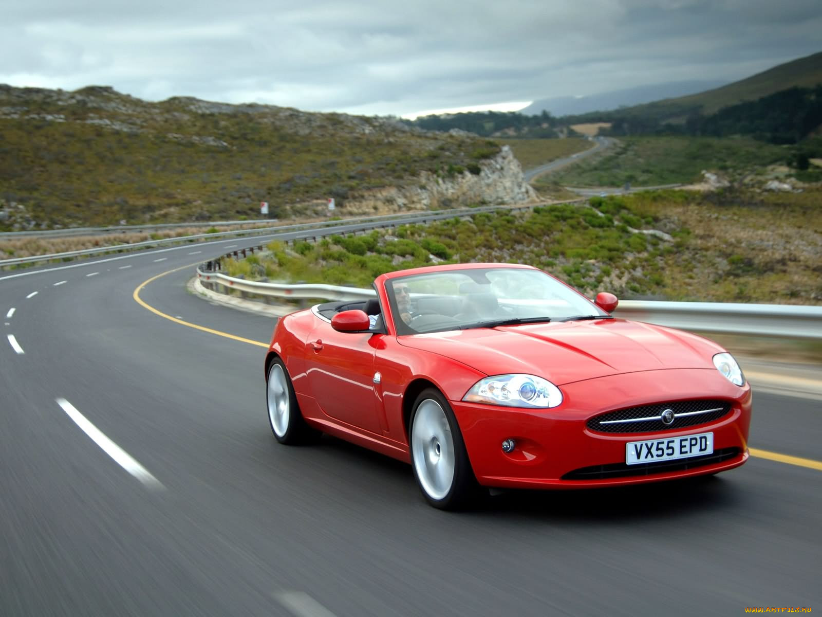 jaguar, xk, convertible, uk, version, 2007, 